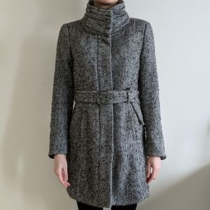 Zara Tweed Pea Coat